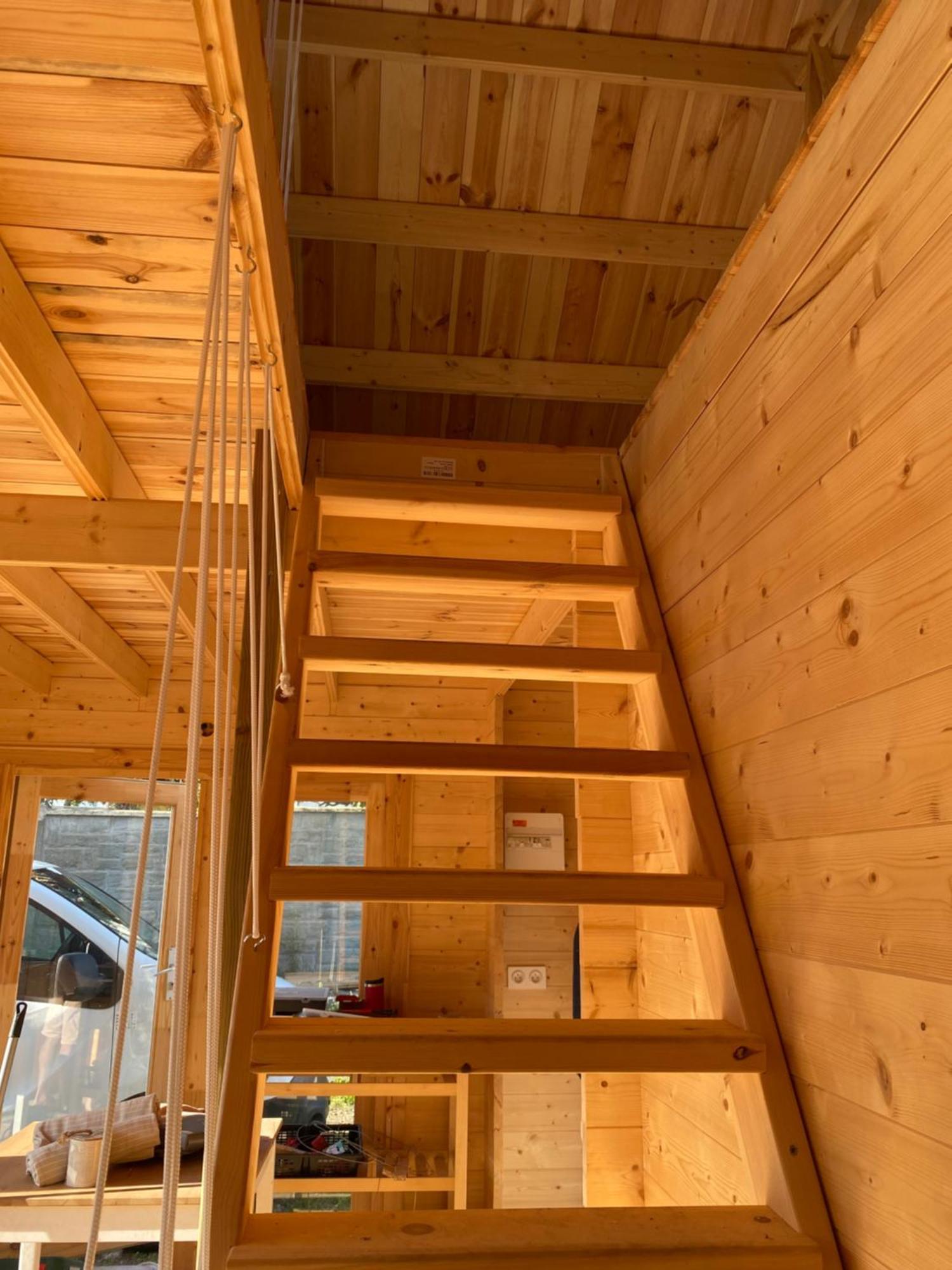 Maison En Bois 1 Chambre 4 Couchages Type Tiny House Гранвил Екстериор снимка