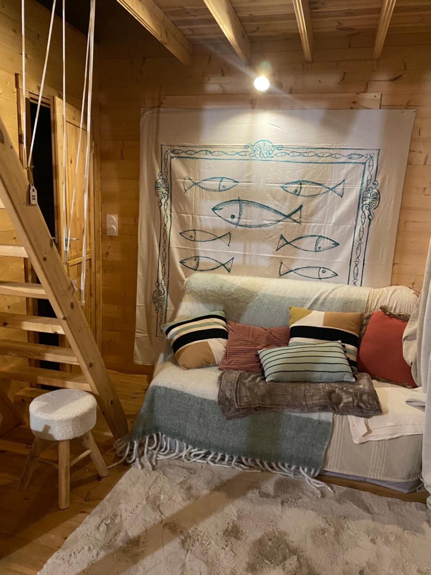 Maison En Bois 1 Chambre 4 Couchages Type Tiny House Гранвил Екстериор снимка