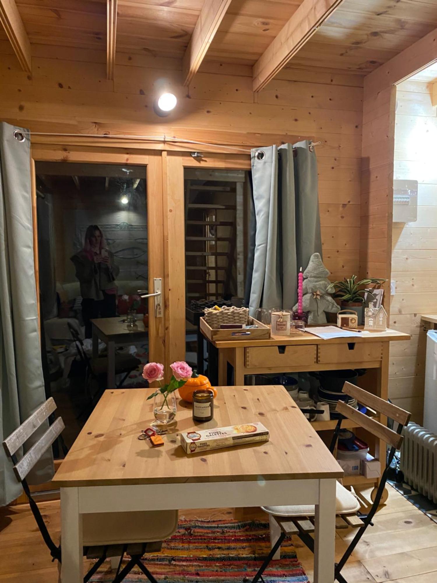 Maison En Bois 1 Chambre 4 Couchages Type Tiny House Гранвил Екстериор снимка